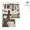 Floor plan: Two Bedroom-One Bath