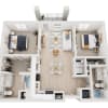 Floor plan: CYPRESS A