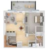 Floor plan: A3-738