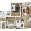 Floor plan: B9
