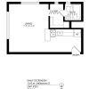 Floor plan: Studio