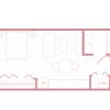 Floor plan: S3 Furnished