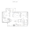 Floor plan: 2A-HC