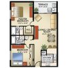 Floor plan: Model B