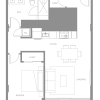 Floor plan: Navona One Bedroom Flat B Palazzo