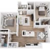 Floor plan: B4P