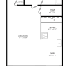 Floor plan: Studio