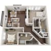 Floor plan: 2W