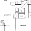 Floor plan: Model 1B