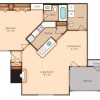 Floor plan: Oaks (A2)