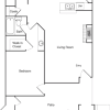 Floor plan: Model 1C