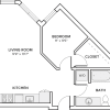 Floor plan: A08