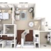 Floor plan: A5D-Std-Upper