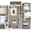 Floor plan: C1