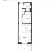 Floor plan: 1 BR A-1W