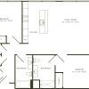 Floor plan: Two Bedroom D