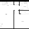Floor plan: 1 Bedroom 1 Bath