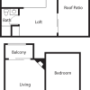 Floor plan: Monroe with Loft