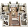 Floor plan: B2C
