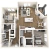 Floor plan: B2