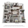 Floor plan: Andover Park 1B2