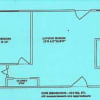 Floor plan:  Summer Special! 1/2 Off Second Month's Rent! Beautiful 1 bedroom apartments in the heart of East...