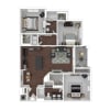 Floor plan: C2
