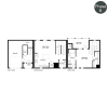 Floor plan: The Lofts Plan 1