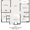 Floor plan: B1a