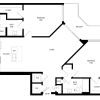 Floor plan: 2X2 SAPPHIRE