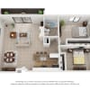 Floor plan: Topanga