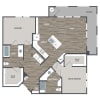 Floor plan: 2C