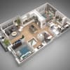 Floor plan: 2E