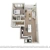 Floor plan: 1x1-684
