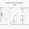 Floor plan: Unit 104