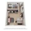 Floor plan: Studio