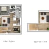 Floor plan: Bur Oak Loft