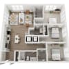Floor plan: C1B