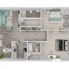 Floor plan: 2X2-F