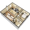 Floor plan: B1