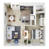 Floor plan: 1A