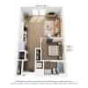 Floor plan: STUDIO TYPE B