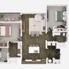 Floor plan: Halstead B2