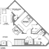 Floor plan: Plan A1 Loft