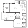 Floor plan: 2x1 Morning Glory