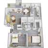 Floor plan: B2