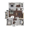 Floor plan: C1