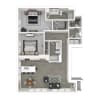 Floor plan: B15 Waverly