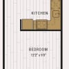 Floor plan: S1D