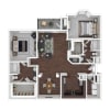 Floor plan: B2